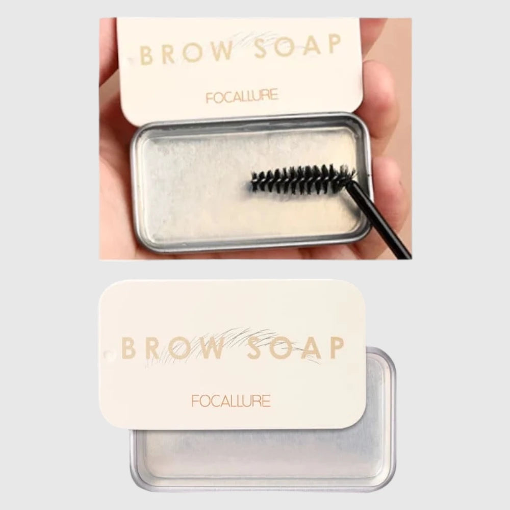 Combo Eyebrow Soap | Aparador de Pelos, Sabão e Escova para Sobrancelhas