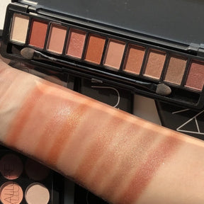 Paleta de Sombras 10 Cores à Prova D'Água