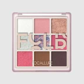 Paleta de Sombras Tons Rosados e Neutros 9 Cores